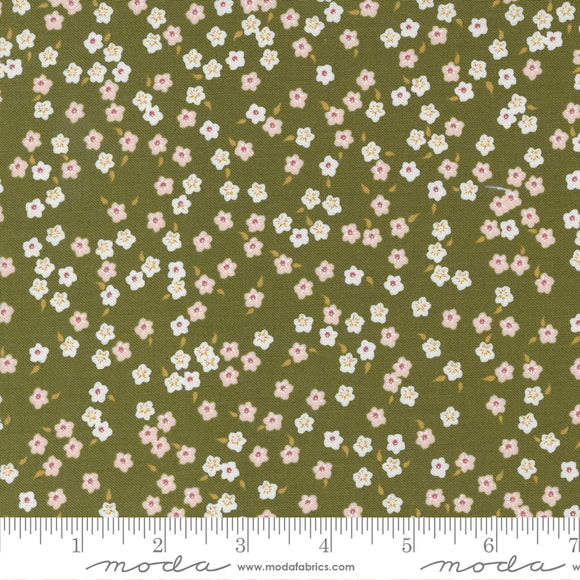 Evermore Forget Me Not Fern Yardage for Moda - 43154 14 - PRICE PER 1/2 YARD