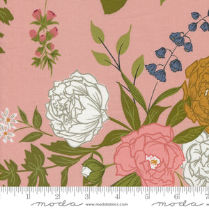 Enchantment Grand Gesture Florals Blush Yardage for Moda - 43170 16 - PRICE PER 1/2 YARD