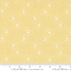 Honeybloom Prancing Posies Honey Yardage for Moda - 44345 13 - PRICE PER 1/2 YARD