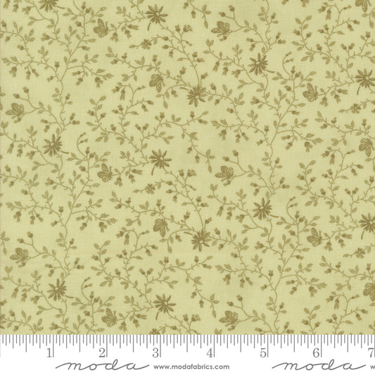 3 Sisters Meadow Greens Celery Yardage for Moda - 44361 33 - PRICE PER 1/2 YARD