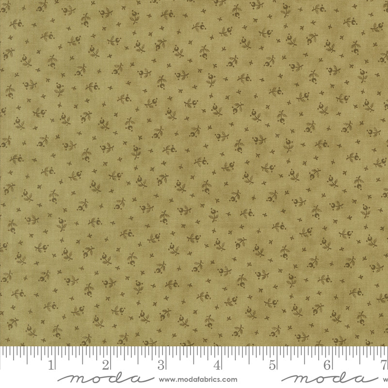 3 Sisters Meadow Greens Basil Yardage for Moda - 44364 36 - PRICE PER 1/2 YARD