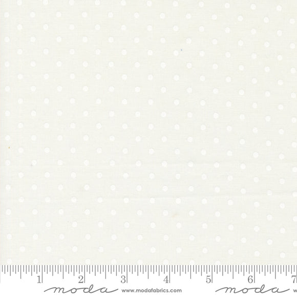 3 Sisters Favorite Vintage Linens Perfect Dots Cream Ydg for Moda - 44365 11 - PRICE PER 1/2 YARD