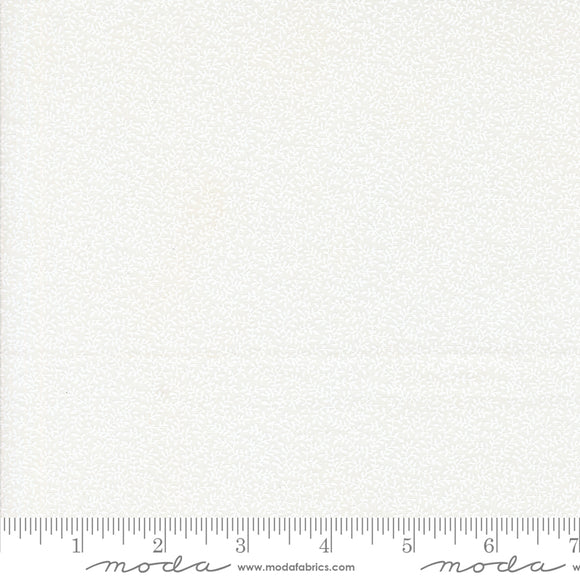 Muse Porcelain White Yardage for Moda - 44398 21 - PRICE PER 1/2 YARD