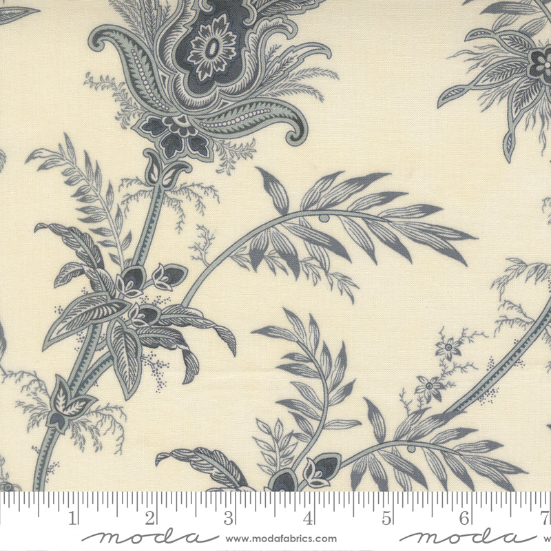 Breathtaking Blues Porcelain Yardage for Moda -44401 11 - PRICE PER 1/2 Yard