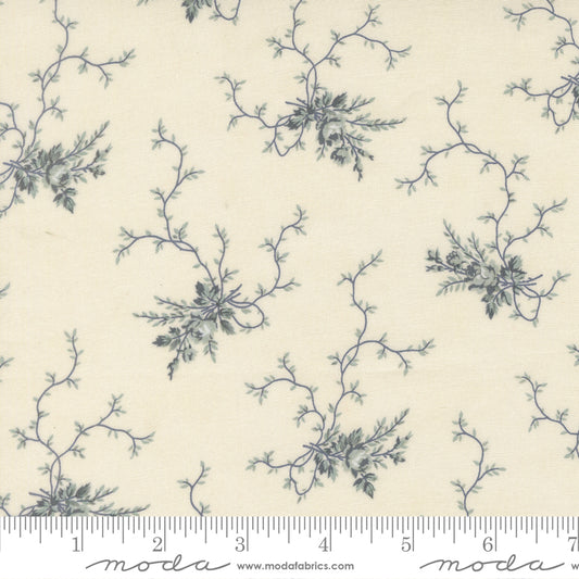 Breathtaking Blues Porcelain Yardage for Moda -44402 11- PRICE PER 1/2 Yard
