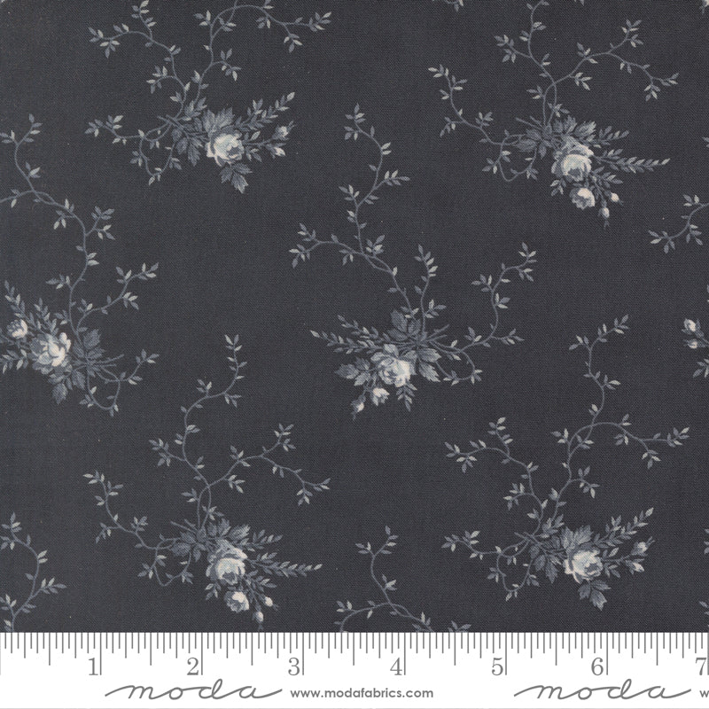 Breathtaking Blues Midnight Yardage for Moda -44402 15- PRICE PER 1/2 Yard