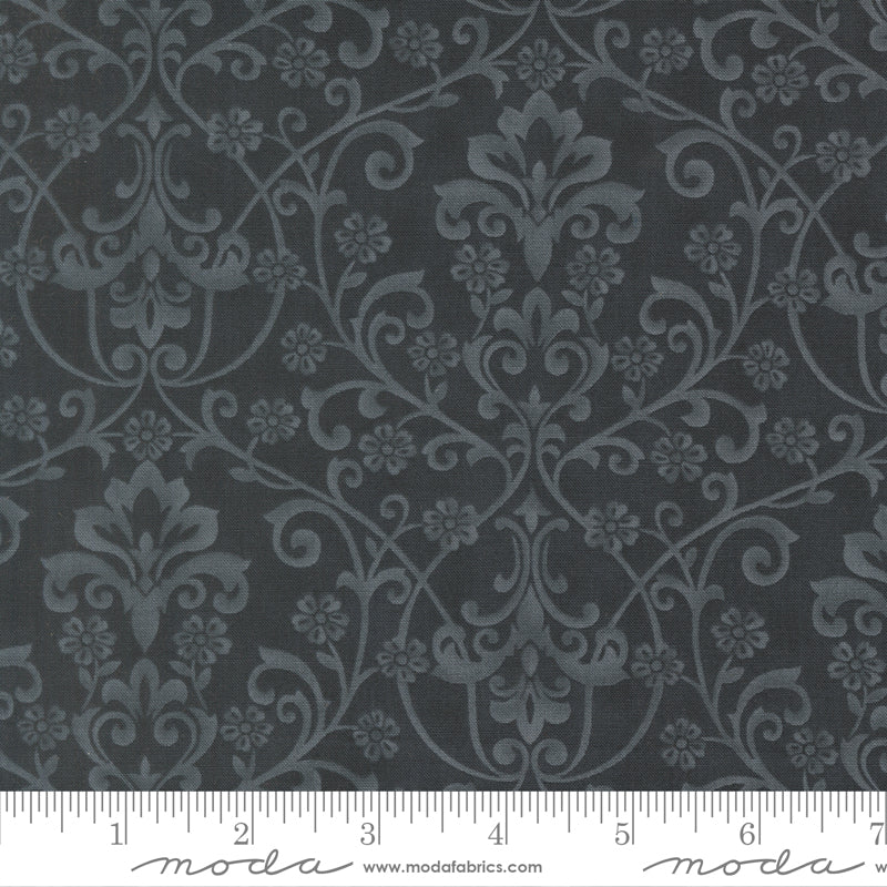Breathtaking Blues Midnight Yardage for Moda -44403 15- PRICE PER 1/2 Yard