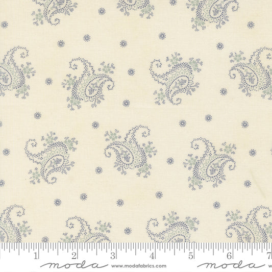 Breathtaking Blues Porcelain Yardage for Moda -44405 11- PRICE PER 1/2 Yard