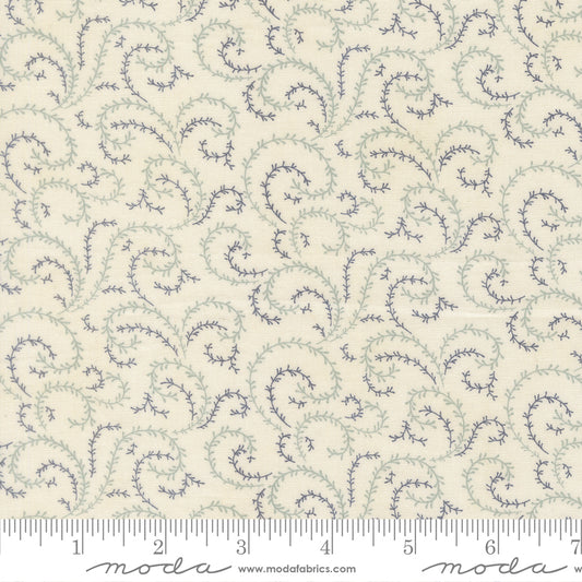 Breathtaking Blues Porcelain Yardage for Moda -44407 11- PRICE PER 1/2 Yard
