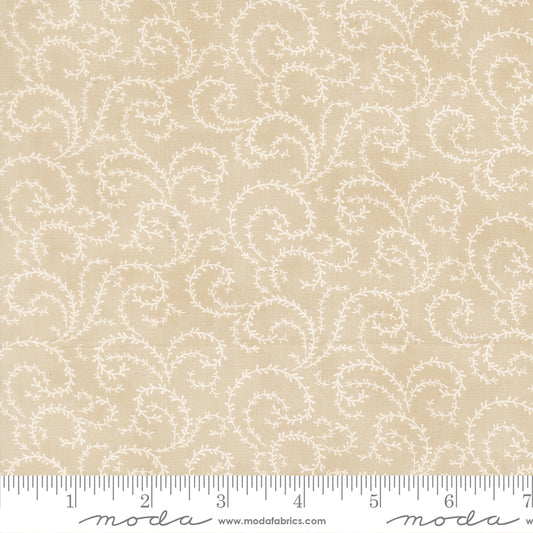 Breathtaking Blues Ecru Yardage for Moda -44407 12- PRICE PER 1/2 Yard