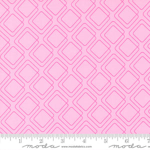 Rainbow Sherbet Squares Cotton Candy Yardage by Moda -45024 39 - PRICE PER 1/2 YARD