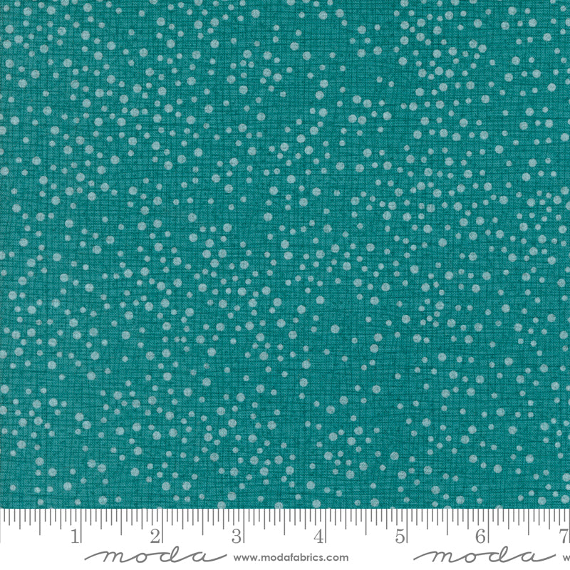 Dotty Thatched Turquoise Yardage for Moda - 48715 101 - PRICE PER 1/2 YARD