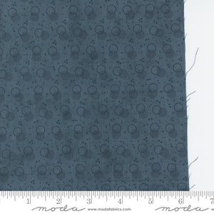 Snowman Gatherings IV Snowball Shadow Dots Lake Yardage for Moda 49253 13 - PRICE PER 1/2 YARD