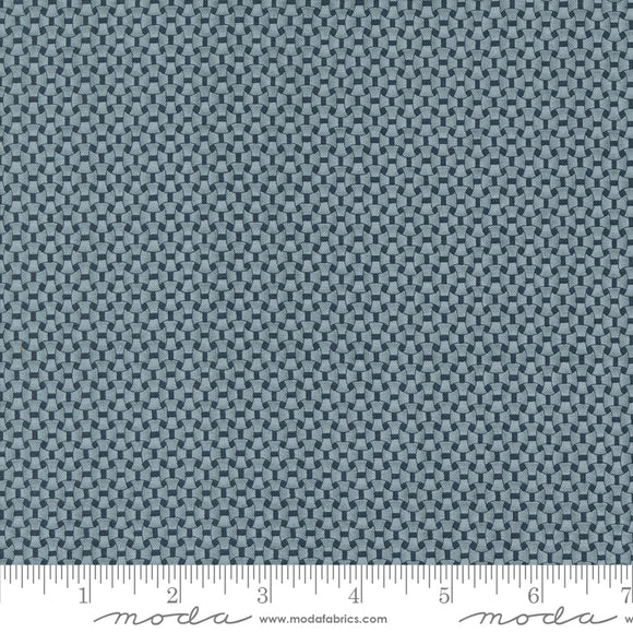 Snowman Gatherings IV Ice Basketweave Night Sky Fro Yardage for Moda 49255 16 - PRICE PER 1/2 YARD