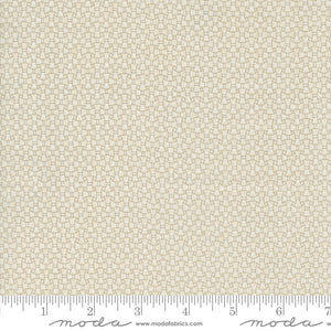 Snowman Gatherings IV Ice Basketweave Snow Taupe Yardage for Moda 49255 18 - PRICE PER 1/2 YARD