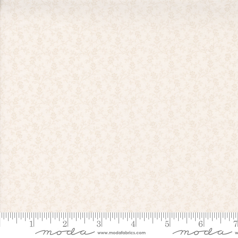 Itty Bitty BG Gath Off White Yardage by Moda 49288 12 - PRICE PER 1/2 YARD