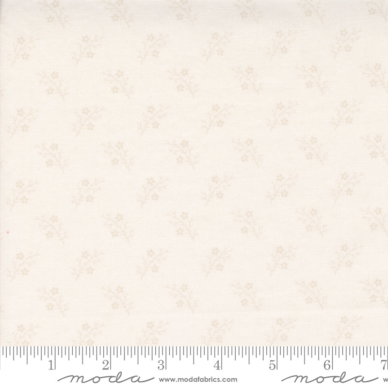 Itty Bitty BG Gath Off White Yardage by Moda 49289 12 - PRICE PER 1/2 YARD