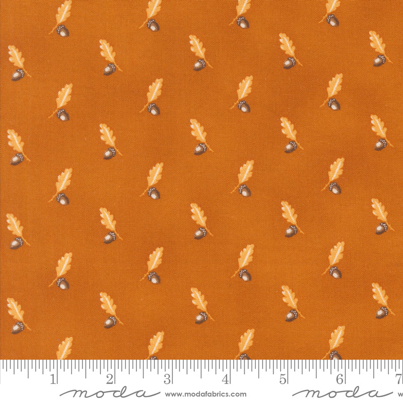 Pumpkin Spice Gath Pumpkin Yardage by Moda 49291 19 - PRICE PER 1/2 YARD