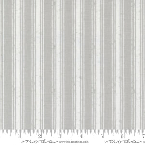 Old Glory Rural Stripes Silver Yardage for Moda - 5205 12 - PRICE PER 1/2 YARD