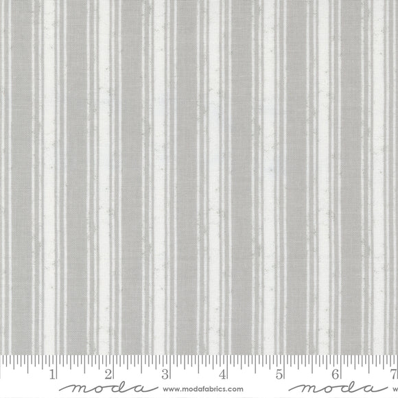 Old Glory Rural Stripes Silver Yardage for Moda - 5205 12 - PRICE PER 1/2 YARD