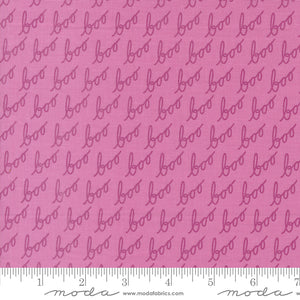 Hey Boo Text and Words Purple Haze Yardage for Moda - 5212 15  - PRICE PER 1/2 YARD