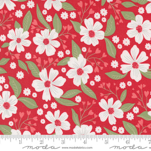 Love Blooms Rose Ydg for Moda - 5220 12 - PRICE PER 1/2 YARD