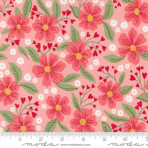 Love Blooms Blush Ydg for Moda - 5220 14 - PRICE PER 1/2 YARD