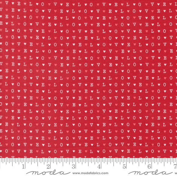 Love Blooms Rose Ydg for Moda - 5225 12 - PRICE PER 1/2 YARD