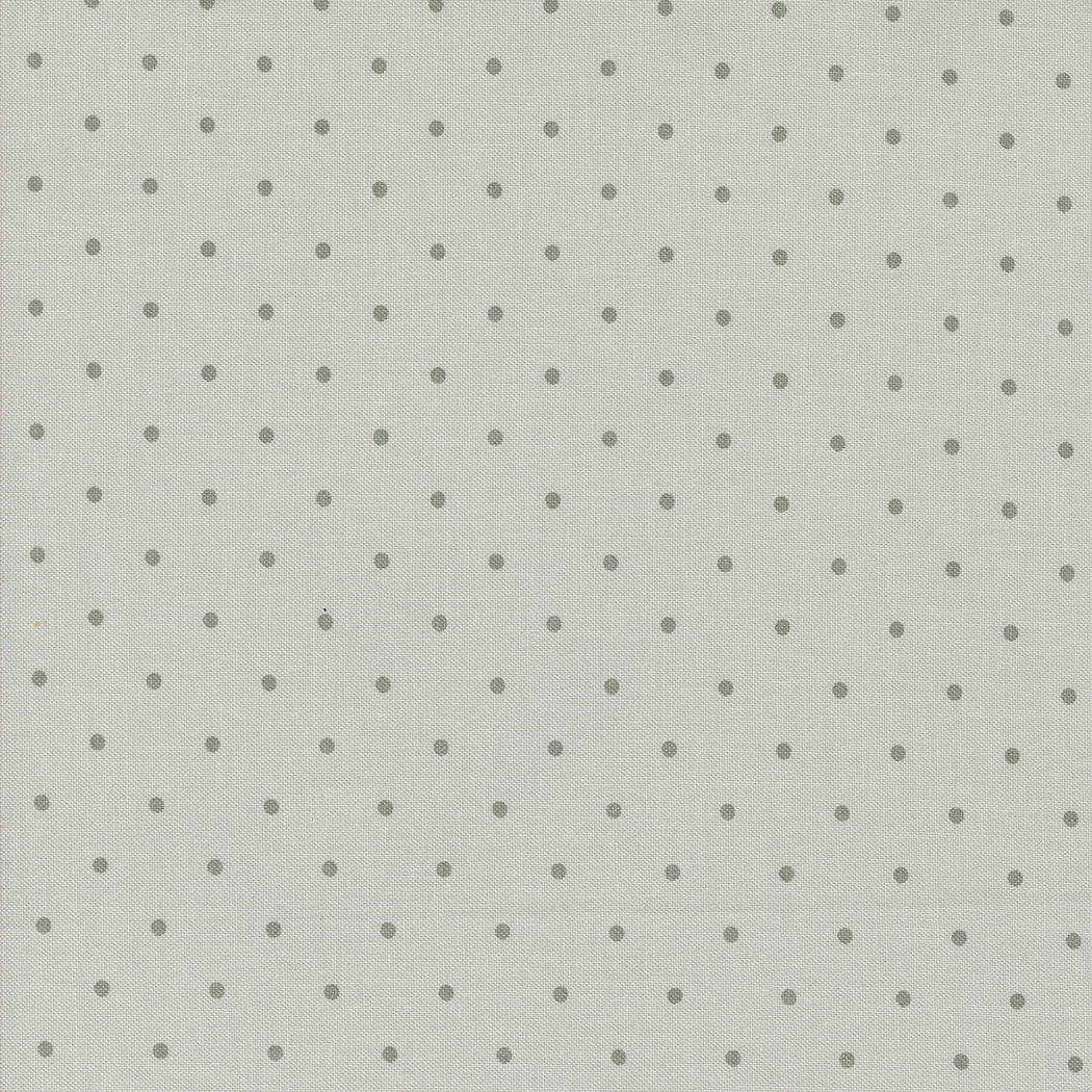Magic Dot Silver Yardage for Moda - 5230 17 - PRICE PER 1/2 YARD