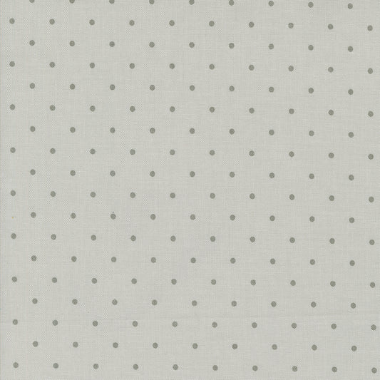 Magic Dot Silver Yardage for Moda - 5230 17 - PRICE PER 1/2 YARD