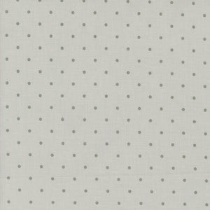 Magic Dot Silver Yardage for Moda - 5230 17 - PRICE PER 1/2 YARD