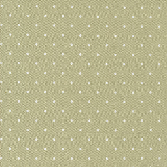 Magic Dot Sage Yardage for Moda - 5230 18 - PRICE PER 1/2 YARD