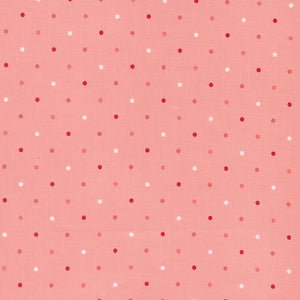 Magic Dot Pink Lemonade Yardage for Moda - 5230 34 - PRICE PER 1/2 YARD