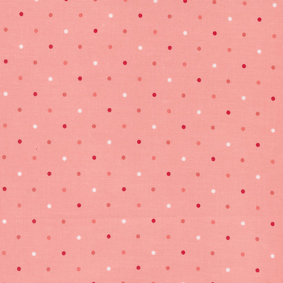 Magic Dot Pink Lemonade Yardage for Moda - 5230 34 - PRICE PER 1/2 YARD