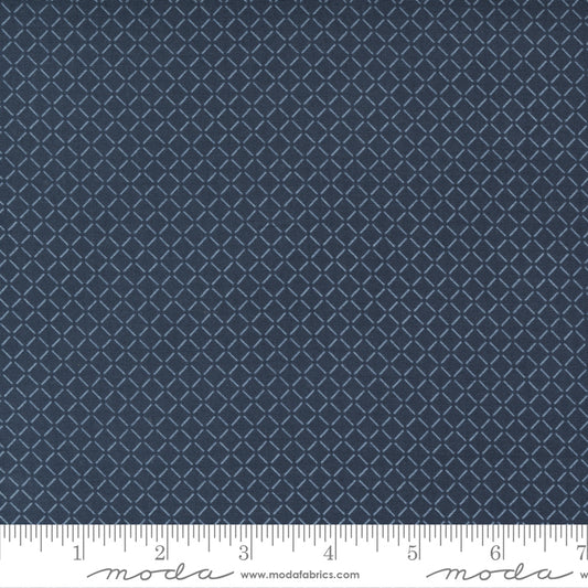 Nantucket Summer Navy Yardage for Moda - 55265 12 - PRICE PER 1/2 YARD