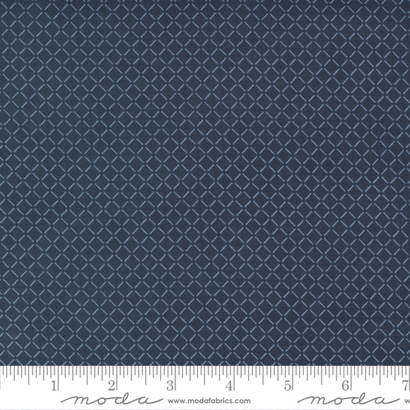 Nantucket Summer Navy Yardage for Moda - 55265 12 - PRICE PER 1/2 YARD