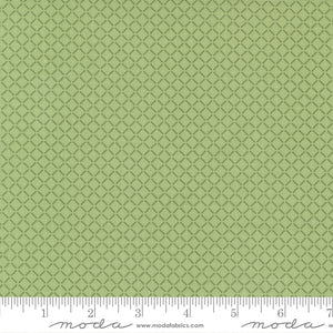Lighthearted Summer Plaids Green Ydg by for Moda - 55295 19 - PRICE PER 1/2 YARD