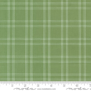 Shoreline Plaid Green Yardage by for Moda - 55302 15 - PRICE PER 1/2 YARD