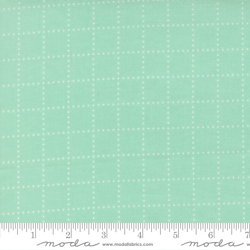 Bloomsberry Aqua Yardage for Moda -55354 13 PRICE PER 1/2 YARD