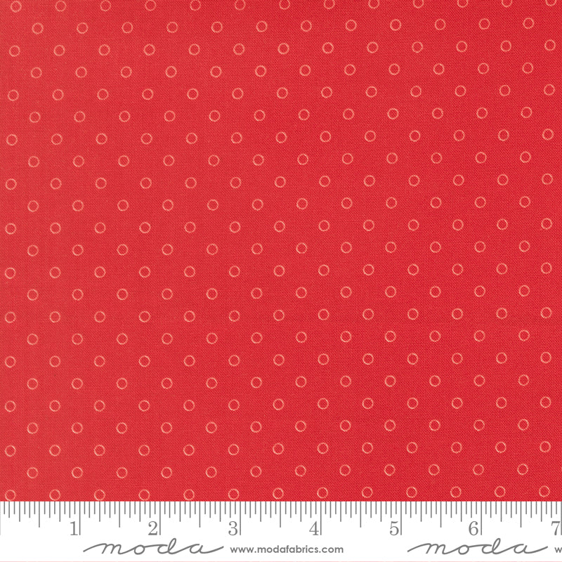 Bloomsberry Red Yardage for Moda -55356 18 PRICE PER 1/2 YARD
