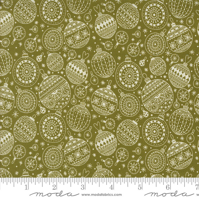 Emmitt and Ivy Pine Yardage for Moda - 55694 33 - PRICE PER 1/2 YARD