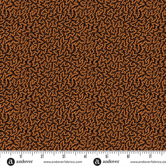 Midnight Moon Shattered Dark Yardage for Andover - A-1533-K - PRICE PER 1/2 YARD