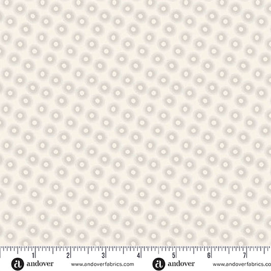 Midnight Moon Eclipse Silver Yardage for Andover - A-1535-L - PRICE PER 1/2 YARD