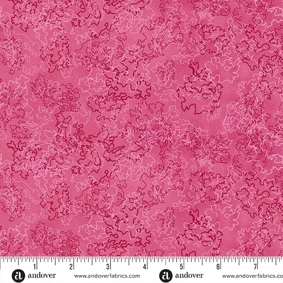 Heima by Gudrun Erla of GE Designs Lichen Summer Sunset Yardage for Andover - A-1634-E- PRICE PER 1/2 YARD