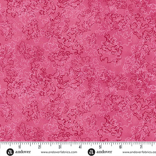 Heima by Gudrun Erla of GE Designs Lichen Summer Sunset Yardage for Andover - A-1634-E- PRICE PER 1/2 YARD