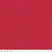 Radiant Ruby Herringbone Schoolhouse Yardage by Dani Mogstad for RBD-C17265-SCHOOLHOUSE - PRICE PER 1/2 YARD