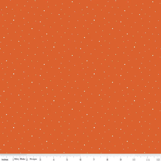 Dapple Dot Color Autumn Yardage for RBD- C640-AUTUMN - PRICE PER 1/2 YARD