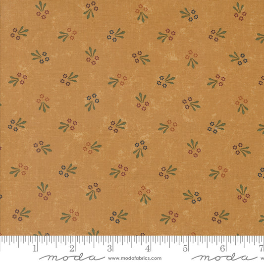 Daisy Lane Trio of Blooms Sunflowerfor Moda 9761 12 - PRICE PER 1/2 YARD