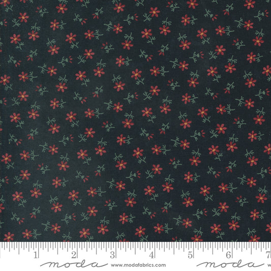 Daisy Lane Daisy Florals Mulch for Moda 9763 19 - PRICE PER 1/2 YARD