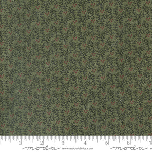 Daisy Lane Berries Blenders Leaf for Moda 9764 15 - PRICE PER 1/2 YARD